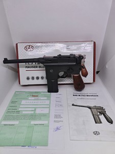 Б/в Пістолет пневматичний Sas m712 blowback 01-200983110