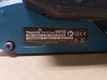 Б/в Шліфмашина стрічкова Makita 9910 01-200927078