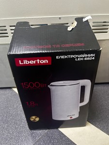 Б/в Електрочайник Liberton lek-6824 01-200983431