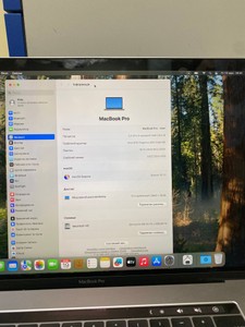 Б/в Ноутбук Apple ноутбук apple macbook pro/a1990 15.4"/core i9 2,4ghz/ram16gb/ssd512gb/radeon pro 555/retina/touch ba 01-200995043