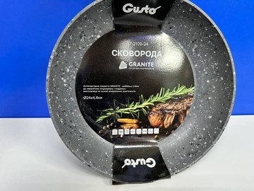 Б/в Пательня Gusto | granite 24 см gt-2109-24 01-200998940