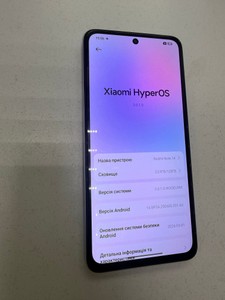 Б/в Мобільний телефон Xiaomi redmi note 14 6/128gb 01-201003197
