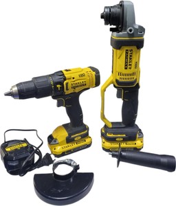 Б/в Набір інструментів Stanley fatmax sfmcg400+fatmax sfmcd711+ 2 акб 18v/2a+зп 01-200962368