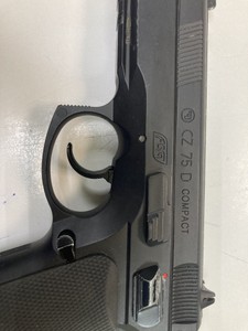 Б/в Пневматичний пістолет Asg cz 75d compact co2. bb кал. 4.5 мм 01-201086086