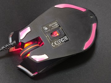 Б/в Миша Bloody q81 neon x'glide curve 01-201098163
