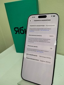 Б/в Мобільний телефон Apple iphone 16 pro max 512gb 01-201114753