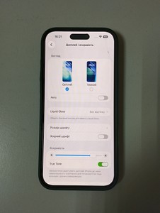 Б/в Мобільний телефон Apple iphone 16 pro max 256gb 01-201137215