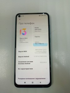 Б/в Мобільний телефон Xiaomi redmi note 9 3/64gb 01-201169321