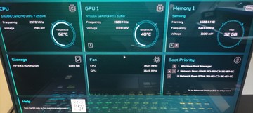 Б/в Ноутбук Acer 16/core ultra 7 255hx ddr5/32gb ddr5/hdd *відсутній/ssd 960 gb/rtx 5060 8gb 01-201174328