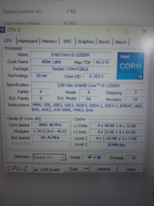 Б/в Ноутбук Hp 15/core i5-12500h ddr5/16gb ddr4/hdd *відсутній/ssd 480 gb/geforce rtx3050ti 4gb 01-200827579