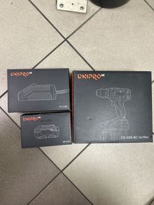 Б/у Шуруповерт Dnipro-M cd-200 bc ultra + 1 акб bp-240 4ah 01-200829787