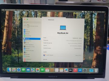 Б/в Ноутбук Apple macbook air 13" 2020 a2179 core i5 1,1ghz/ram 16gb/ssd 512gb/intel iris plus graphics 01-200831127