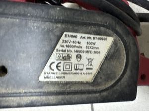 Б/в Електрорубанок Starke eh 600 01-200842995