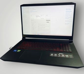 Acer 17/core i5-11400h ddr4/16gb ddr4/hdd *відсутній/ssd 512 gb/geforce rtx3050 4gb
