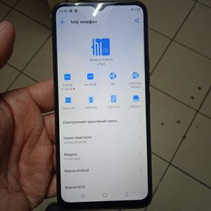 Б/в Мобільний телефон Tecno spark 8c kg5j 2/64gb 01-200845392