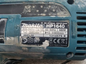 Б/в Дриль ударний Makita hp1640 01-200820206