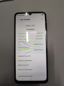 Б/в Мобільний телефон Samsung galaxy a07 4/128gb 01-200886686