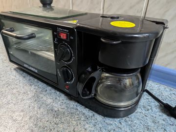 Б/в Духовка електрична Atlanfa at-301 ел. духовка з кавоваркою та сковорідкою гриль 3в1 1050ват 01-200899185