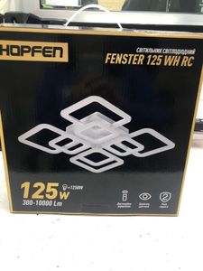 Б/в Світильник Hopfen fenster wh 125 вт led 01-200909500