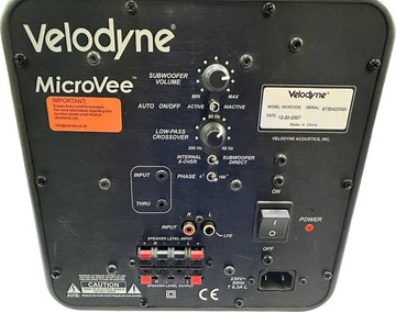 Б/в Акустика Velodyne microvee x 01-200497880