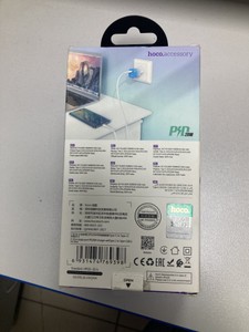 Б/в Мережевий зарядний пристрій Hoco c101a+ type c 01-200933977