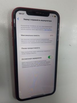 Б/в Мобільний телефон Apple iphone xr 128gb 01-200933576