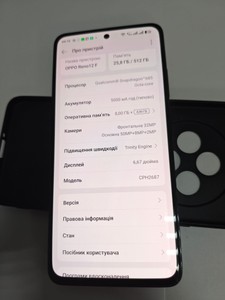 Б/в Мобільний телефон Oppo reno 12f 8/512gb cph2687 01-200938306