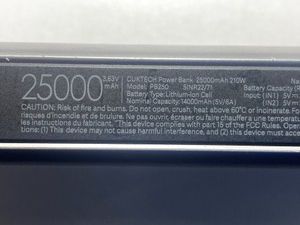 Б/у Повербанк Cuktech pb250 25000mah 210w 01-200975907