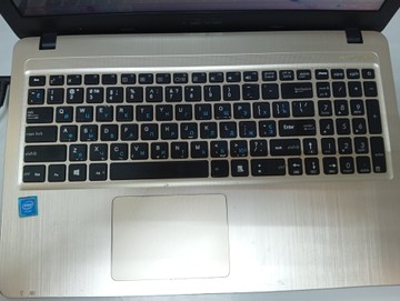 Б/в Ноутбук Asus 15/celeron n3050 ddr3/2gb ddr3/hdd 250 gb/ssd *відсутній/*інтегрована 01-201030359