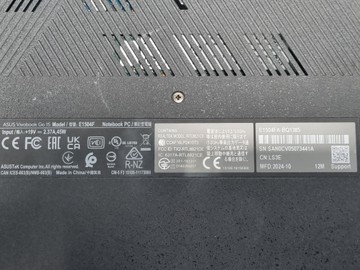 Б/в Ноутбук Asus 15/ryzen 5 7520u ddr5/16gb ddr5/ssd 512 gb/*інтегрована 01-201035572