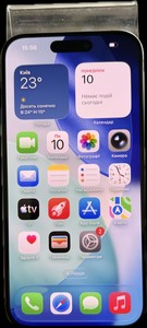 Б/у Мобільний телефон Apple iphone 15 pro 256gb esim 01-201064235