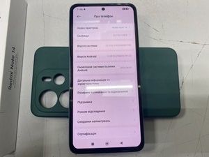 Б/в Мобільний телефон Xiaomi redmi note 14 6/128gb 01-201075552