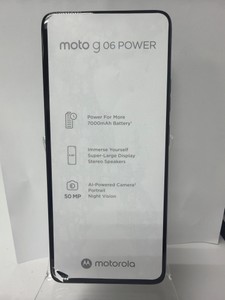 Б/в Мобільний телефон Motorola moto g06 power 4/256gb 01-201095748