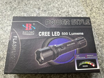 Б/в Ліхтар Bailong cree led 50 lumens 01-201135741