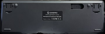Б/у Клавиатура Game Pro mk122r 01-201150255