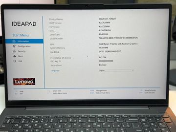 01-200540128: Lenovo 15/ryzen 7 5825u ddr4/16gb ddr4/hdd *відсутній/ssd 512 gb/*інтегрована