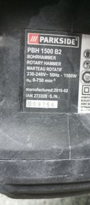 Б/в Перфоратор Parkside pdh1500 b2 01-200742354
