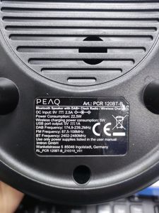 01-200771789: Peaq pcr 120bt