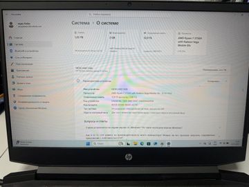 Hp 15/ryzen 7 3750h ddr4/16gb ddr4/ssd 1000 gb/*інтегрована