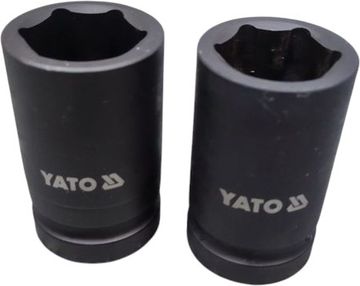 Б/в Набір інструментів Yato головка торцева 6-гранна ударна yato 1" 32 мм + головка торцева 6-гранна ударна yato 1" 33 мм 01-200762221