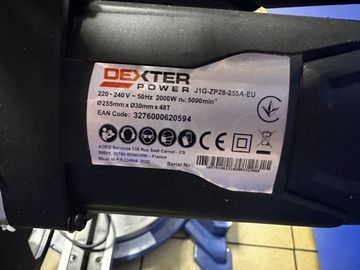 Б/в Пила торцева Dexter j1g-zp28-255a 01-200808165