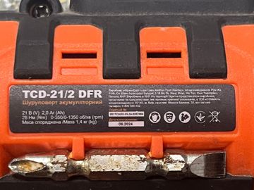 Б/в Шурупокрут Tekhmann tcd-21/2 01-200828333