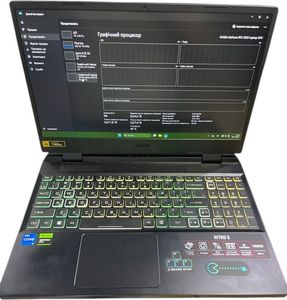 Б/в Ноутбук Acer 16/core i5-1240p ddr5/16gb ddr4/hdd *відсутній/ssd 960 gb/geforce rtx3050 4gb 01-200772844