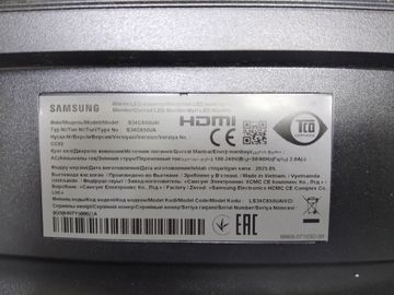Б/в Монітор Samsung ls34c650u 01-200842295