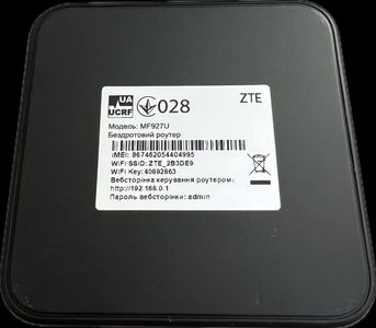 Б/в Wi fi роутер Zte mf927u 01-200886940