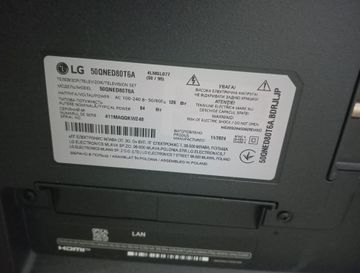 Б/в Телевізор Lg 50qned80 01-200908798