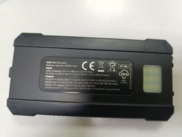 Б/у Повербанк Gembird pb10-solar1 10000mah 01-200908689