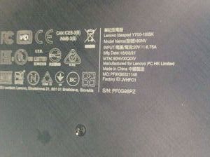 Б/у Ноутбук Lenovo 16/core i7 6700hq ddr3/16gb ddr3/hdd *відсутній/ssd 512 gb/geforce gtx960m 01-200883143