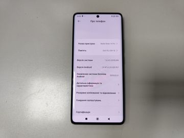 Б/у Мобільний телефон Xiaomi redmi note 14 pro 8/256gb 01-200910280