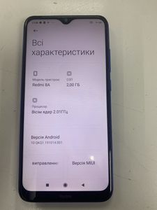 Б/в Мобільний телефон Xiaomi redmi 8a 2/32gb 01-200923961